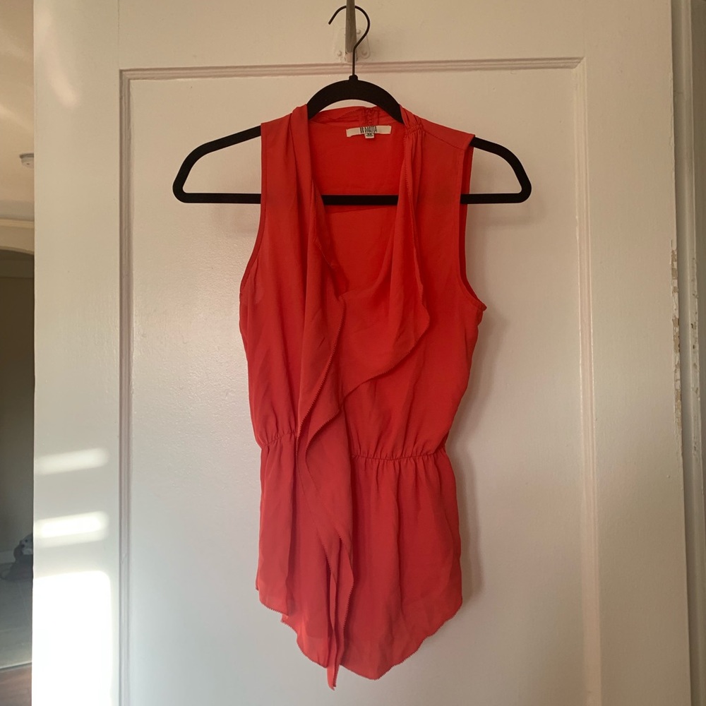 Coral blouse ! No damage !
